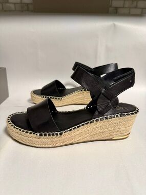 🌻Franco Sarto PATRA, BLACK LE 7.5 M summer sandals nice casual spring🌻
